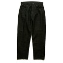 Riprap bvbv TWISTED CREASE JEANS RELAXED-FIT (IBLACK) cCXebhN[XW[Y RRJP002