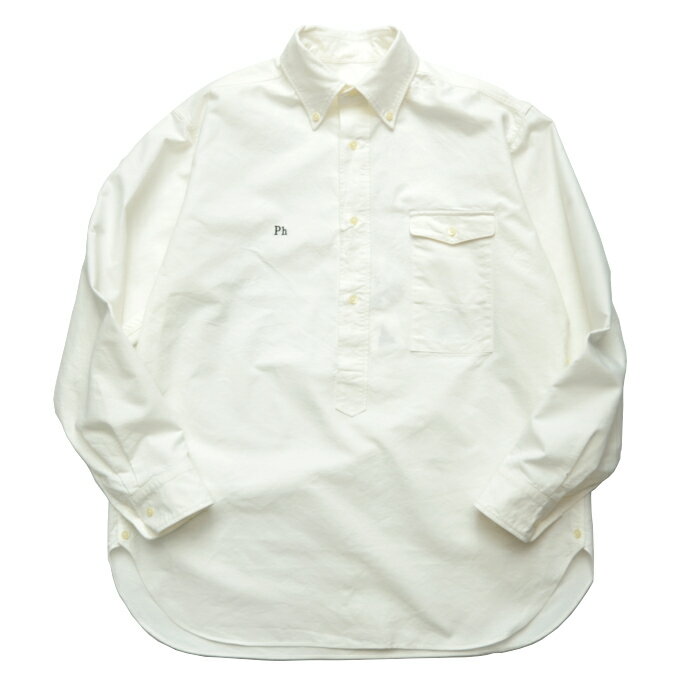 BAMBOO SHOOTS(バンブーシュート)×MOUNTAIN RESEARCH(マウンテンリサーチ) PULLOVER TREK B.D.SHIRTS プルオーバーB.D.シャツ M220100