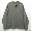 crepuscule(NvXL[) Wool Henley L/S w[lbNjbg 2303-005