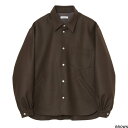 MATSUFUJI }ctW Melton Utility Shirt Jacket M233-0103