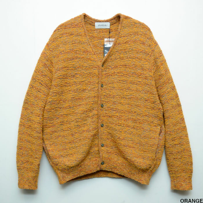 reverve(リバーブ) mix knit cardigan RV24S002