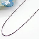 Pt850 プラチナネックレス チェーン 長さ45cm/太さ1.3mm フリーアジャスター(4)