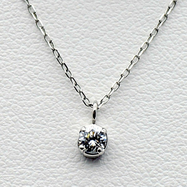 プラチナ ダイヤモンド ペンダントネックレス