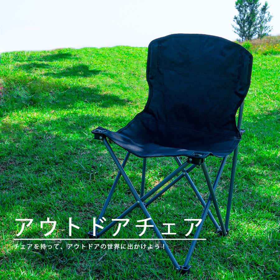アウトドアチェア 軽量 折りたたみ コンパクト ハイバック 背もたれ 屋外 山 海 レジャー スポーツ 観戦 ソロキャンプ キャンプチェア augur-store-10010959 AUGUR STORE 楽天市場店 サンプル画像2