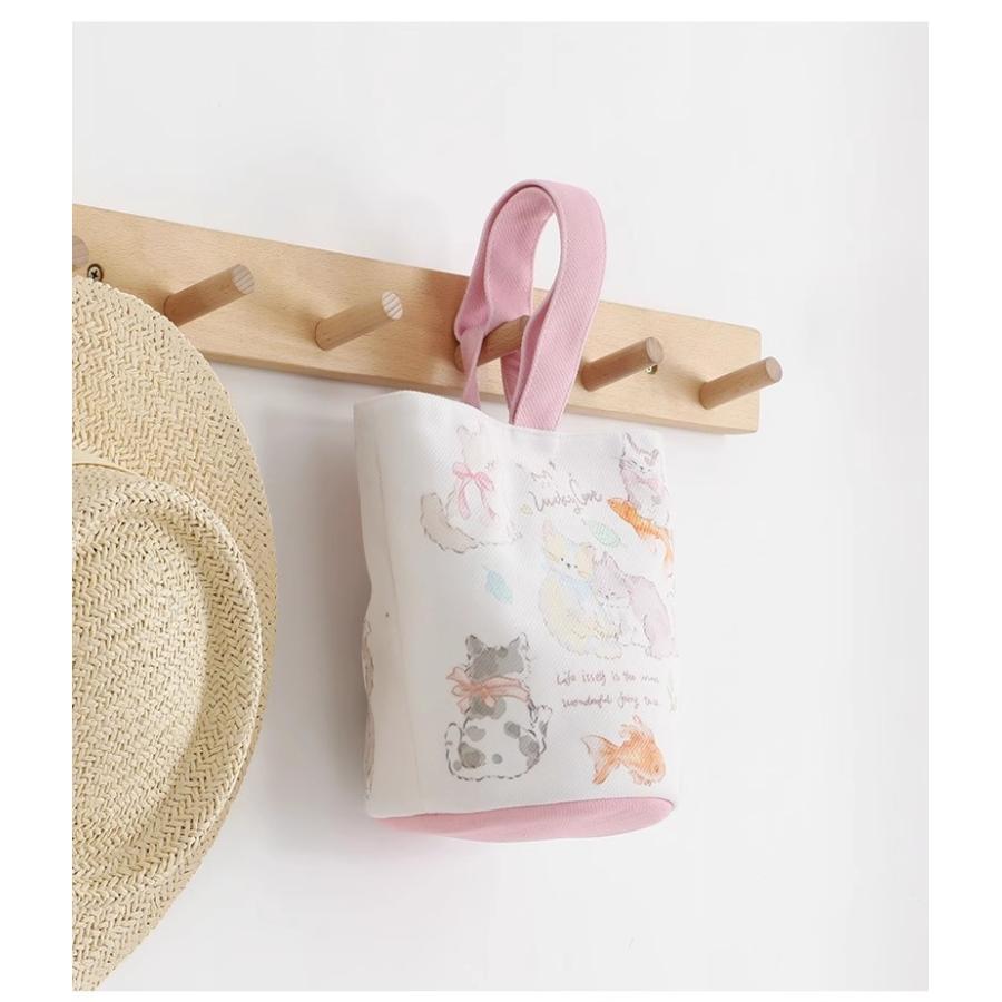 Rakuten - トットバッグ 女性キャンバスバッグ ハンドバッグ レディース 仕切り ミニトット 小さいハンドバッグ ミニバッグ ファッション 可愛い 軽量 散歩 ショッピング 旅行 出勤 誕生日 クリスマス プレゼント