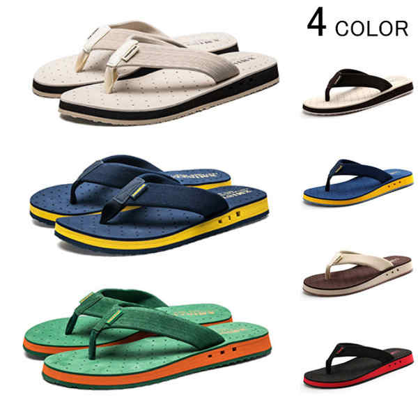 サンダル メンズ レディース シューズ ブーツ ビーチシューズ スウェット 滑り止め 履きやすい プレゼント 歩きやすい カジュアル 防滑 軽量 鼻緒サンダル トングサンダル 通気性 アウトドア 水陸両用 春 夏 秋 新品