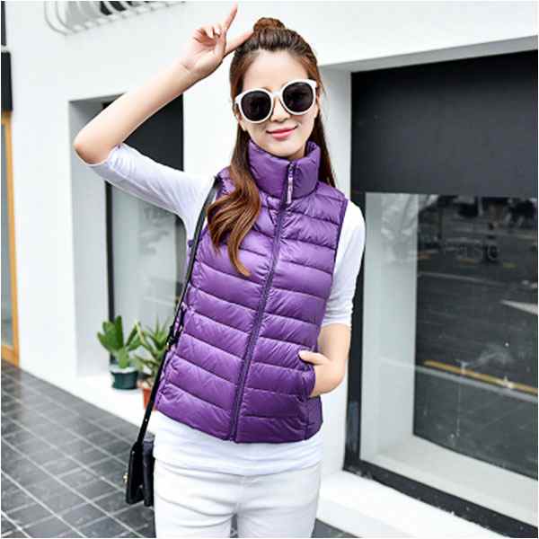ダウンベスト ベスト レディース ダウンコート アウター ダウンジャケット ベスト パーカー 無地 カジュアル 秋冬 防寒 防風