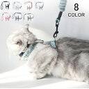 ハーネス リード 胴輪 首輪 猫用 スプリング ペット 8の字ハーネス 通気性 リード ハーネスセット ドッグラン お散歩 脱着簡単 衝撃吸収 外出 お洒落 安...