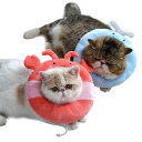 エリザベスカラー ペット介護用品 首輪 猫用 ネコ 犬用 小型犬 中型犬 ペット用品 傷舐め防止 足舐め防止 噛む防止 ドッグウェア 視界確保 エリザベスカラー...
