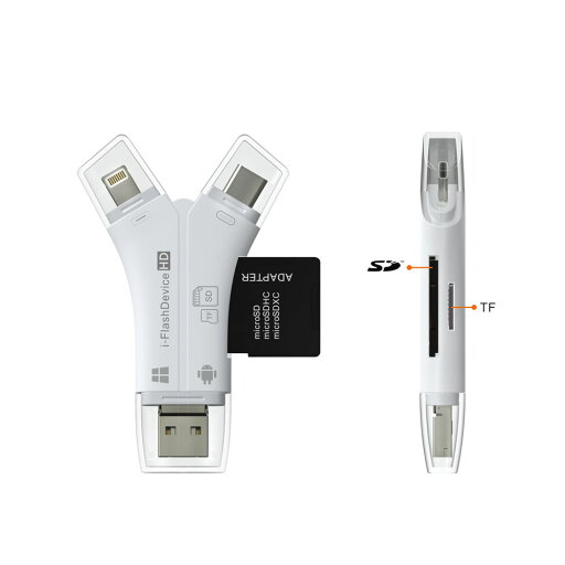 iphoneデータ移行 SDカードリーダー スマホ バックアップ SDカードリーダー microSD TypeC Lightning iPad PC Mac カメラリーダー メモリー 高速 音楽 4in1カードリーダー usbタイプc USB メモリ メール便 iphoneデータ移行 SDカードリーダー スマホ バックアップ SDカードリーダー microSD TypeC Lightning iPad PC Mac カメラリーダー メモリー 高速 音楽 4in1カードリーダー usbタイプc USB メモリ メール便
