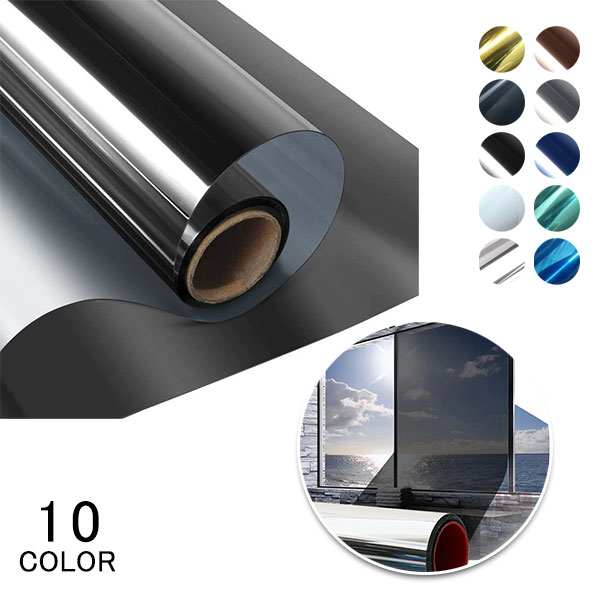 窓ガラス目隠し フィルム 2枚入り すりガラス シート 目隠しシート 窓用フィルム ブラインド調 90cm*10..