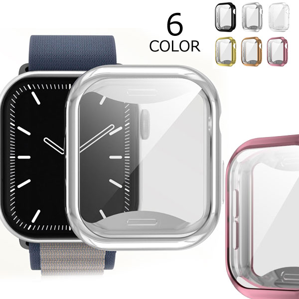 Other - 【送料無料】2点セット アップルウォッチ apple watch Apple Watch ケース 保護ケース メンズ レディース メッキ TPU 耐衝撃 カバー おしゃれ ファッション プレゼント 40mm 44mm 42mm 38mm メール便