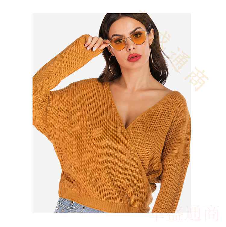ニットセーター ニット レディース 長袖 Vネック 無地 プルオーバー シンプル 暖かい ざっくり トップス パーカー セーター かわいい 可愛い ファッション カジユアル インナー 防寒 春 服 秋服 冬服 薄手 S M L XL 3