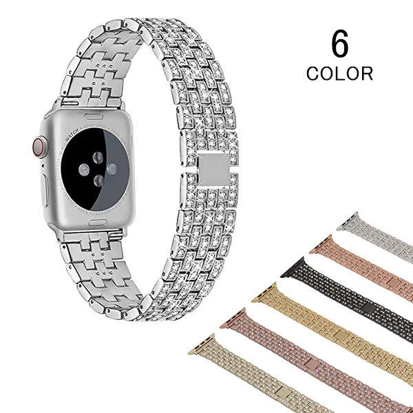 バンド アップルウォッチ ステンレススチール apple watch Apple Watch バンド メンズ レディース 交換用 交換 時計バンド 腕時計ベルト 替えベルト 腕時計バンド 交換ベルト バンド ウォッチベルト おしゃれ ファッション 40mm 44mm 42mm 38mm メール便