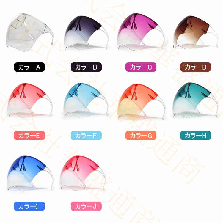 フェイスシールド 大人 子供 メガネ型 メガネタイプ 透明マスク クリアマスク マスクシールド ゴーグルタイプ 軽量 飛沫防止 ホコリ 油ハネ防止 熱中症対策 水洗い 繰り返して使える 飲食店 シールド 透明シールド 保護 接客業 飲食店 2