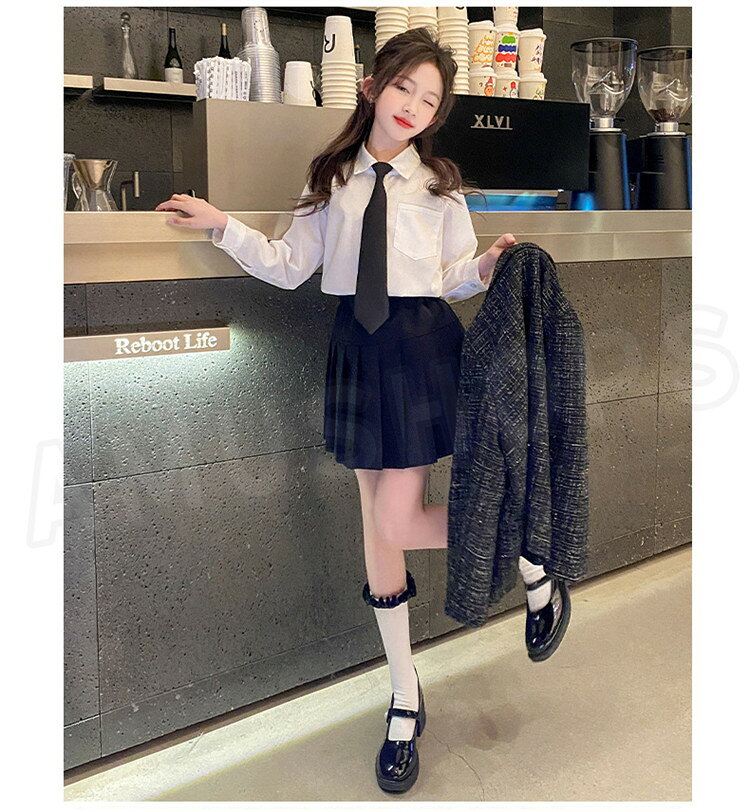 卒業式 スーツ 女の子 130 140 150 160 170 フォーマルスーツ 3点セット 小学生 小...