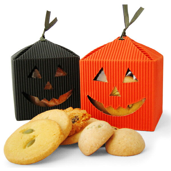 こだわり　ハロウィン　プチギフト　贈り物 おばけBOX（黒）