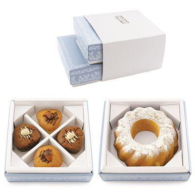 ステラおばさんのクッキー コンビネーションギフト/ハッピークローバー+ウェディングクグロフ