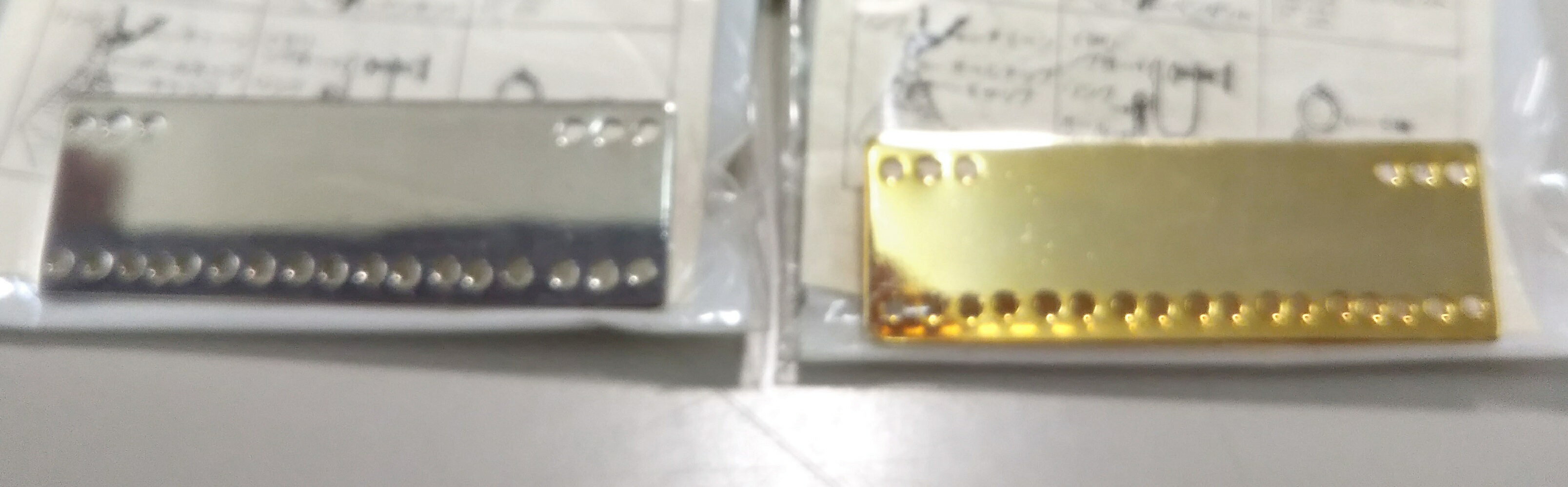 [BC005]MIYUKIペンダント・ブローチ兼用金具4.5cm PB6　デリカビーズ織り