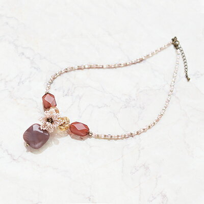 [BF003]MIYUKIビーズキット　microで作るネックレスキット　コッラーナ・ノスタルジコ BFK-415[RPT]