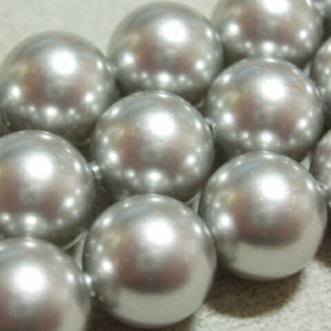 #5810珍珠 - [DA003]スワロフスキーパール　#5810 ラウンド　8mm　ライトグレー　8ケ[RPT]