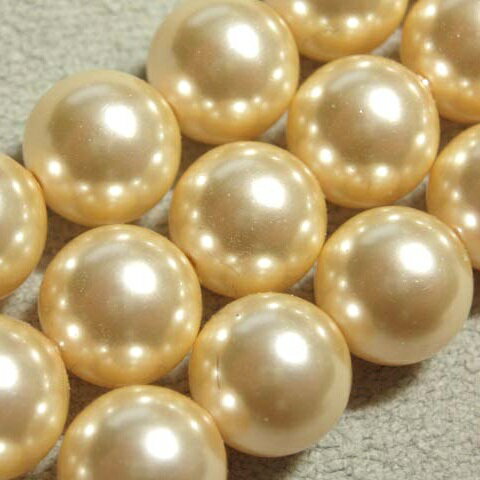 [DA003]スワロフスキーパール　#5810 ラウンド　4mm　ライトゴールド　20ケ[RPT]