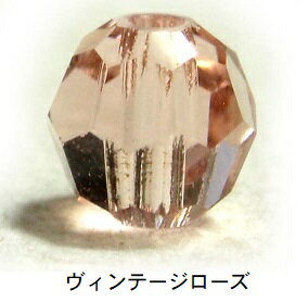 [DA002]スワロフスキービーズ　ダイヤカット型(#5000) 3mm　10個入り【ピンク・レッド系】【ラウンド】[RPT] 2