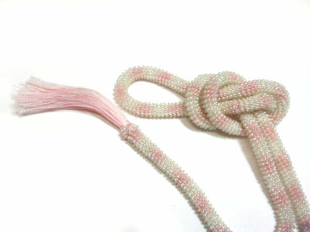 [AA998]ビーズ編みキット　ビーズ編みの帯締め(グラデーション)　全87色 【和装小物】【帯じめ】[RPT]のサムネイル