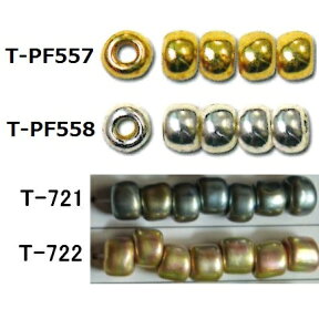 [AB002]TOHOシードビーズ バラパック　特大ビーズ(4mm)T-721,T-722【トーホー／グラスビーズ】[RPT]