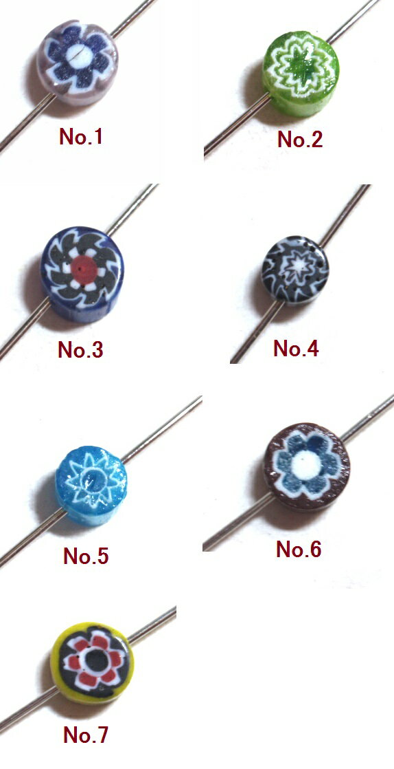 [CA002]ミルフィーカットビーズ(BL010) 約5〜7mm　5ケ