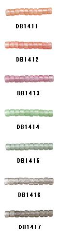 [BA003]MIYUKI デリカビーズ 3g 丸 DB1411,DB1412,DB1413,DB1414,DB1415,DB1416,DB1417【ミユキ MIYUKI】[RPT]