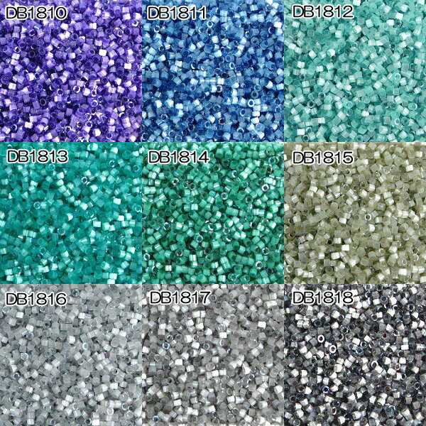 [BA001]MIYUKI デリカビーズ 20g 丸 DB1810,DB1811,DB1812,DB1813,DB1814,DB1815,DB1816,DB1817,DB1818【ミユキ MIYUKI】[RPT]