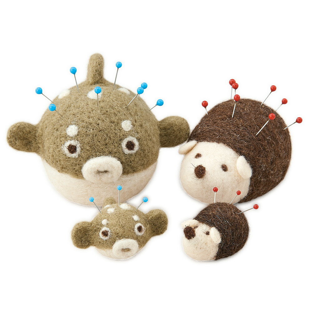 [VA001]クロバー 羊毛フェルトピンクッション　 【ソーイング／和裁／裁縫／Clover】[RPT]