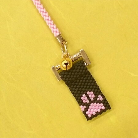 [VI001]ホビックス【ビーズキット】 ペヨーテにゃんこのプチ根付け〜黒猫〜[RPT]