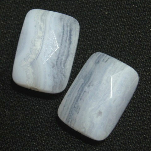 樂天商城 - [HA003]天然石ビーズ　ブルーレース　長角カット約10x14mm　2ケ