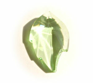 樂天商城 - [DA200]スワロフスキー#6735/リーフ　26×16mm　ライトペリドット