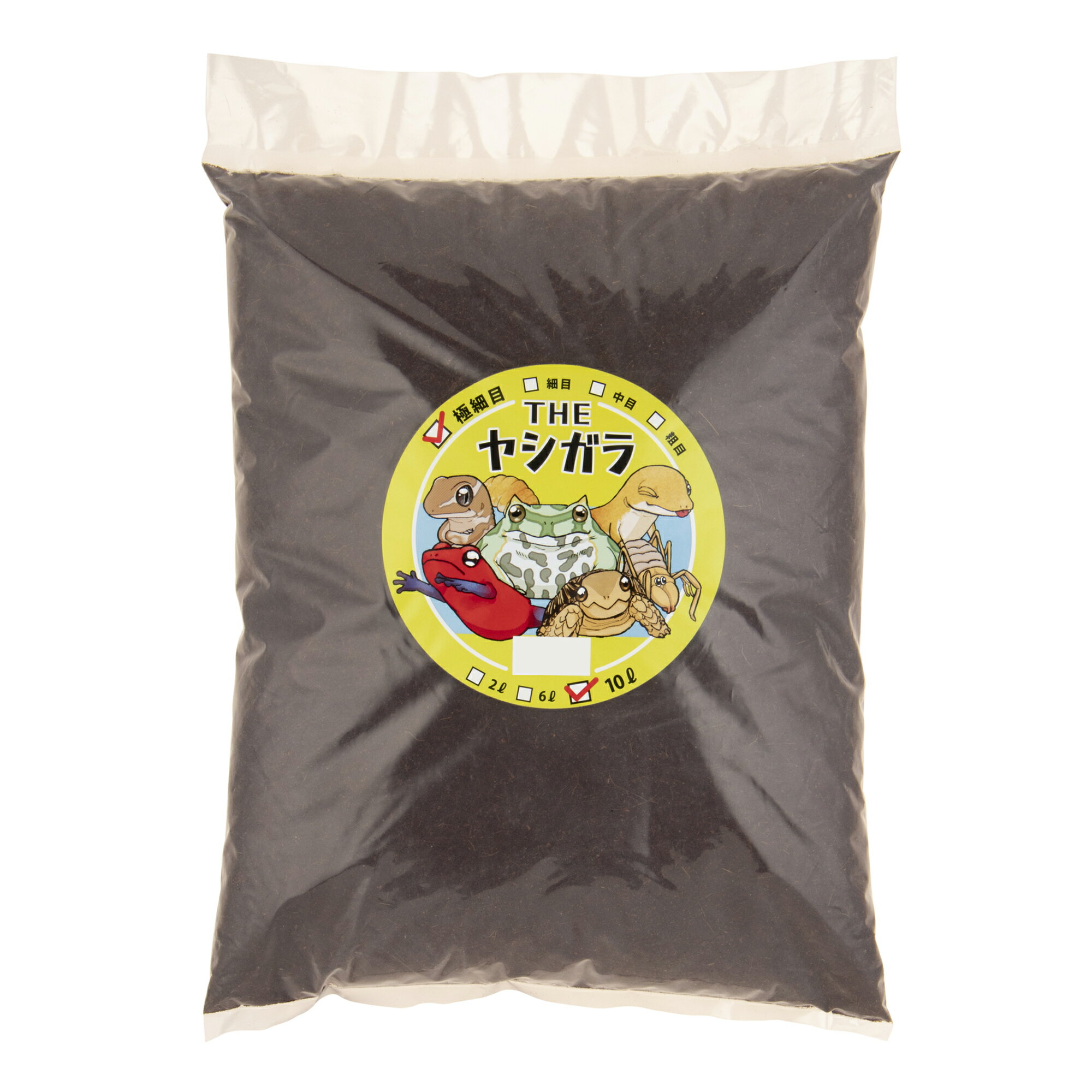 邑楽ファーム ヤシガラ 極細目 10L 爬虫類 両生類 小動物 床材 トカゲ ヤモリ