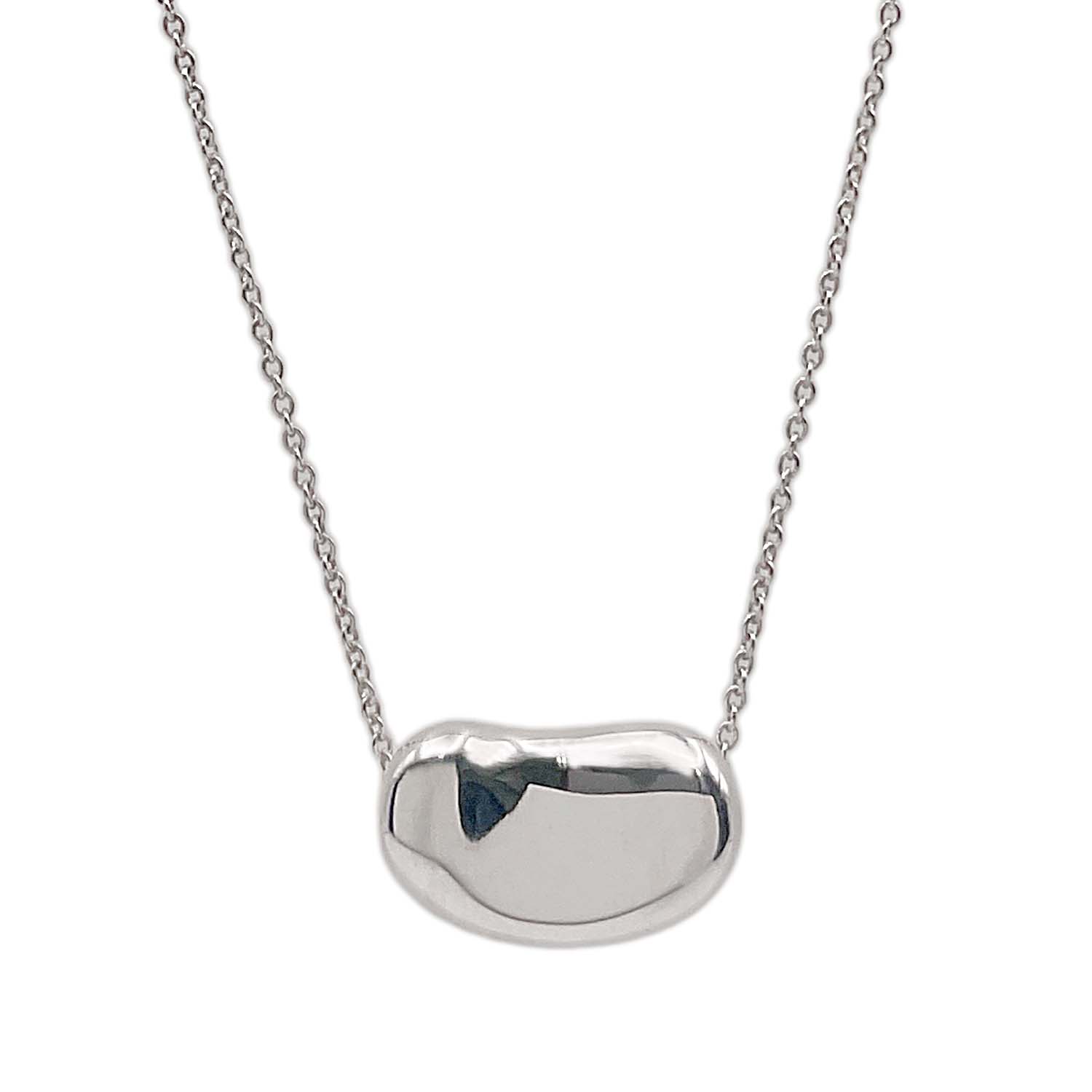 Rakuten - Tiffany&Co. ティファニー ビーン ネックレス ペンダント 豆 有機的 エルサペレッティ SV925 新品仕上済 KA-006 【中古】