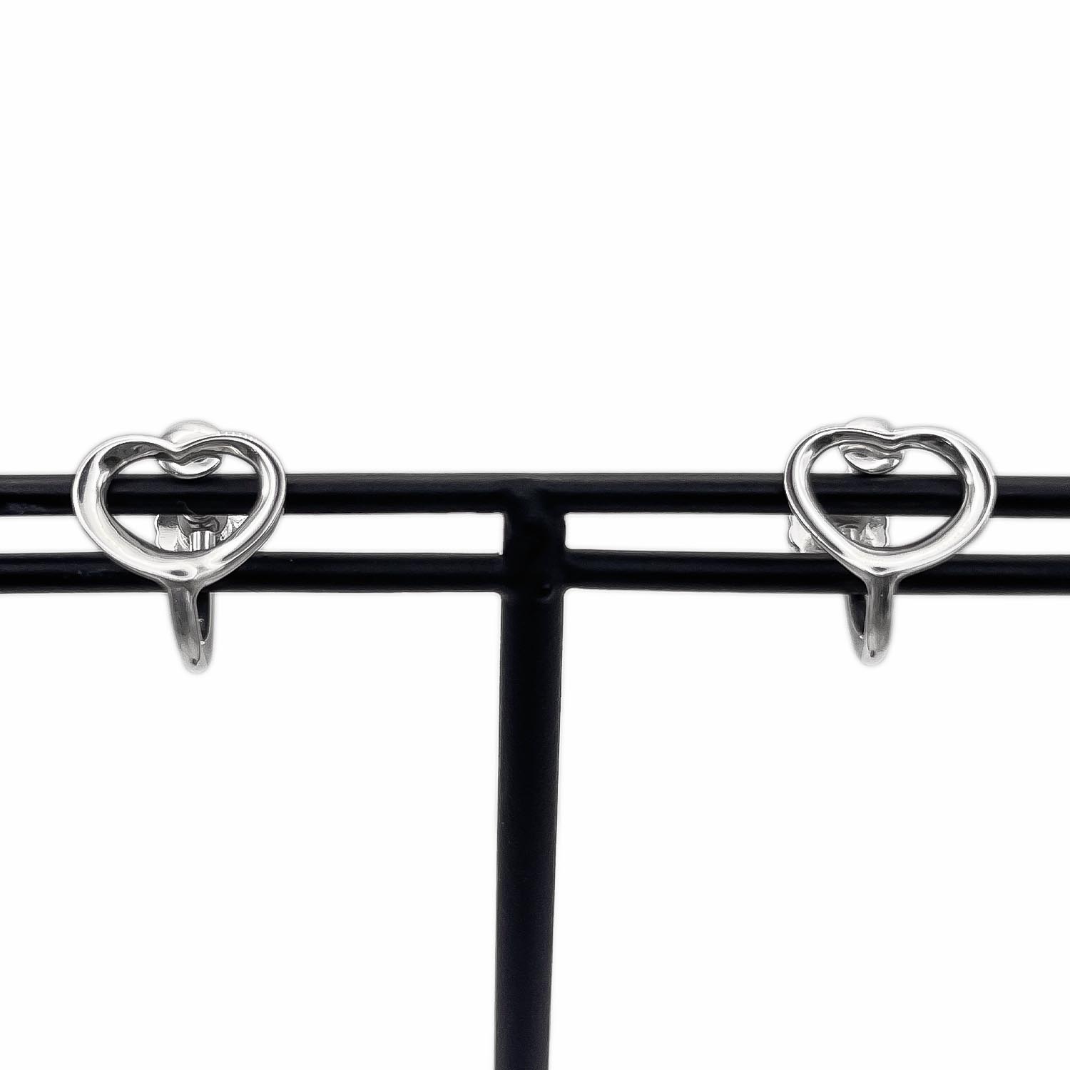 Rakuten - Tiffany&Co. ティファニー オープンハート イヤリング SV925 新品仕上済 KA-024 【中古】