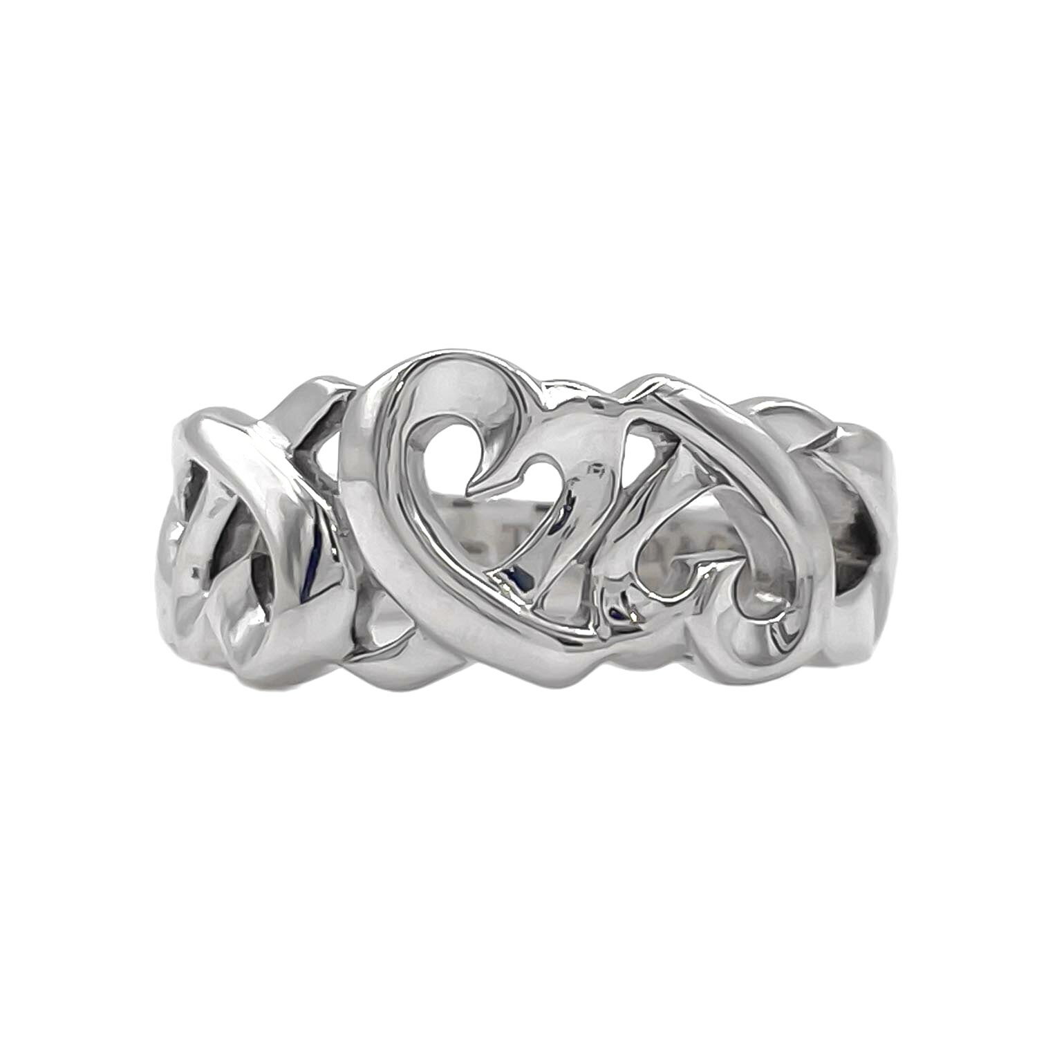 美品 ティファニー ラビングハート リング 9.5号 シルバー925 美品 ティファニー ラビングハート リング 9.5号 シルバー925 - メルカリ