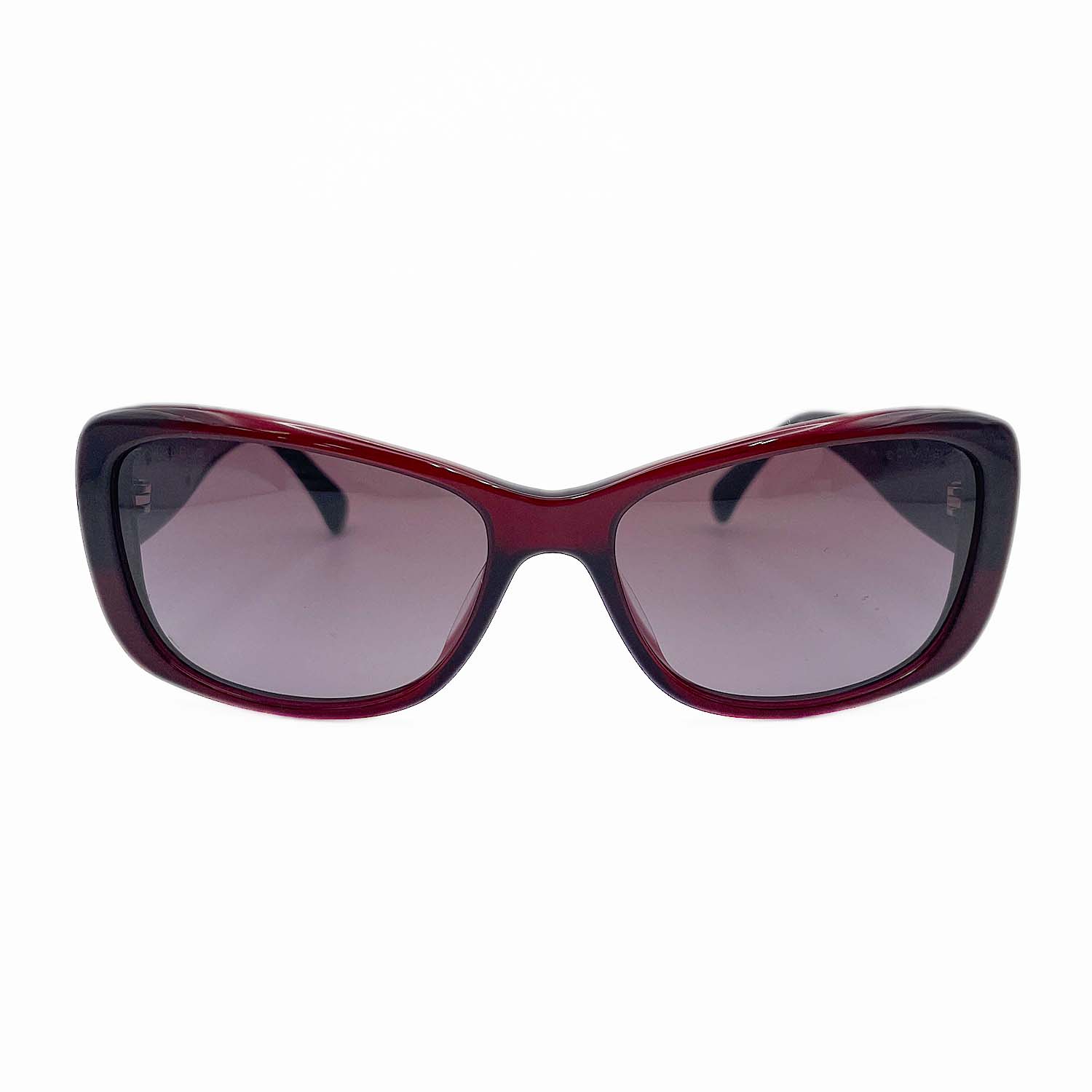 Rakuten - CHANEL シャネル サングラス 5186-A カメリア ココマーク ボルドー 【中古】