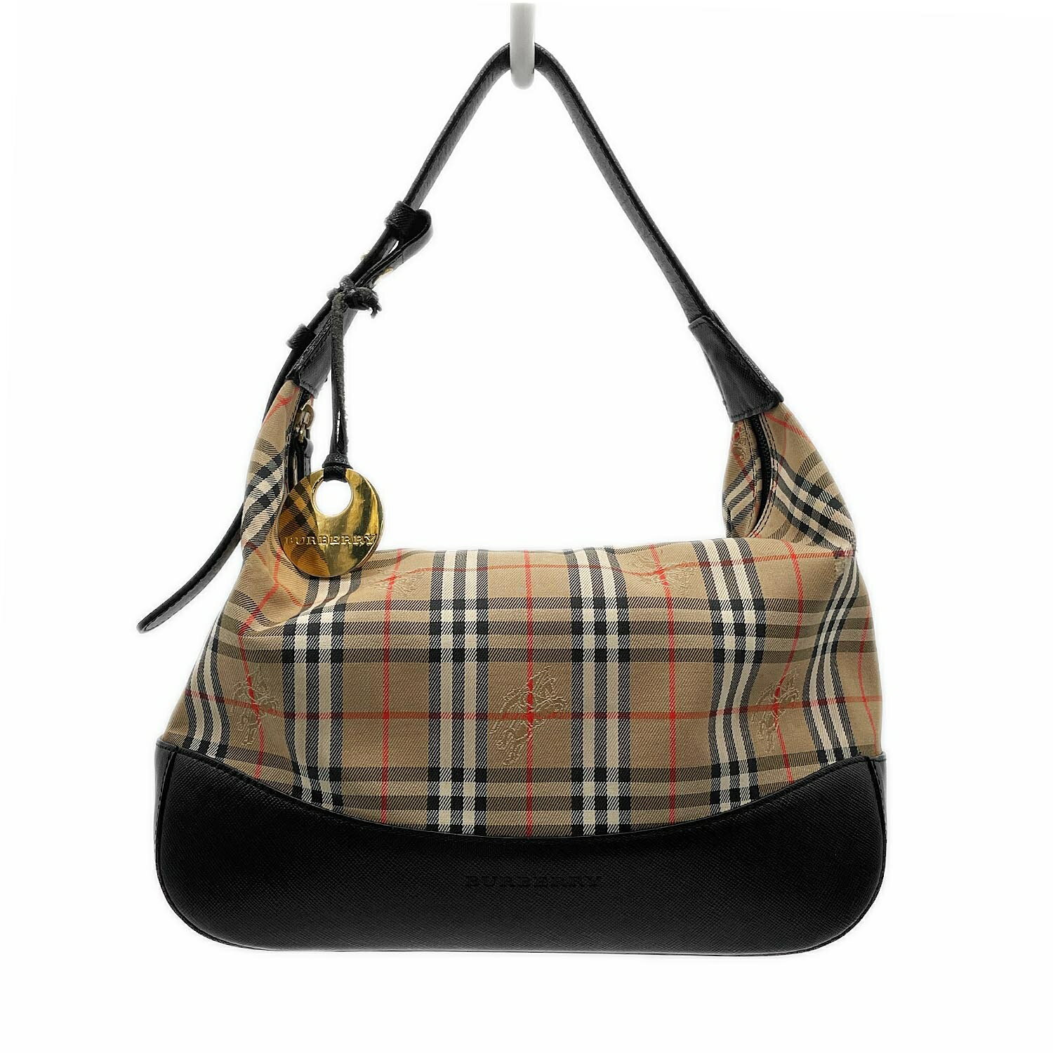 BURBERRY バーバリー ハンドバッグ ワンショルダー ノバチェック 【中古】