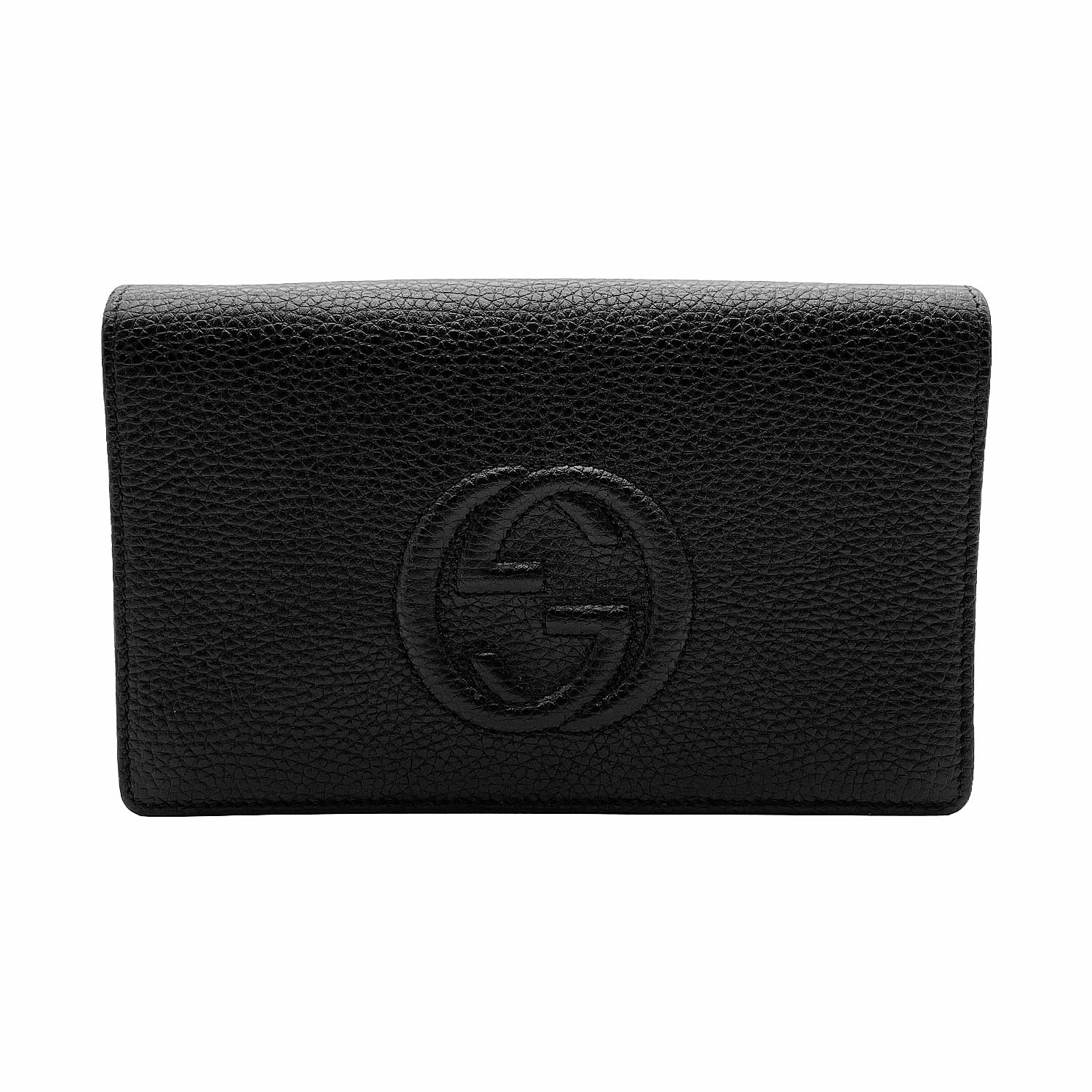 Rakuten - GUCCI グッチ チェーンウォレット 598211 ショルダーバッグ ソーホー SOHO インターロッキングG エンボス 【中古】