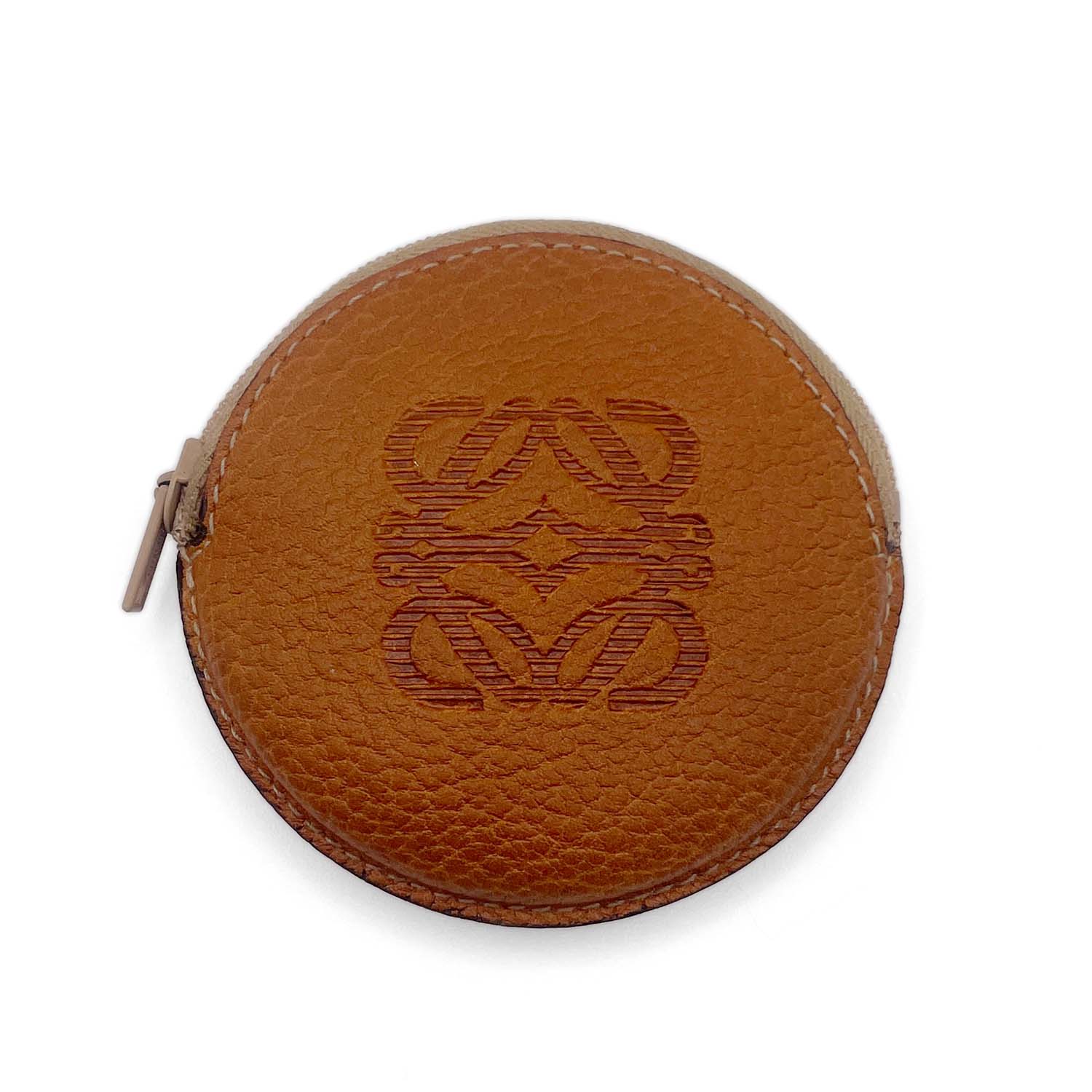 【極美品】LOEWE ロエベ ケース 丸型 レザー ロゴ刻印 保存布付 楽天市場】ロエベ loewe 丸型の通販