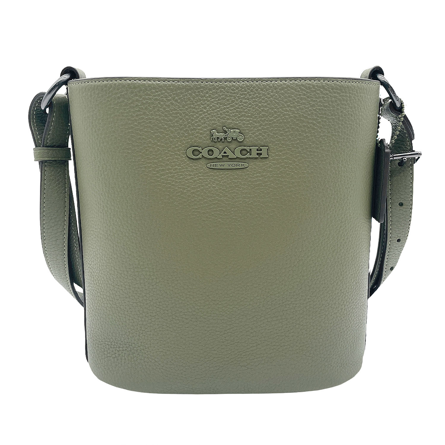 COACH - COACH コーチ ソフィー バケット バッグ CR153 2WAYショルダーバッグ カーキ 【中古】