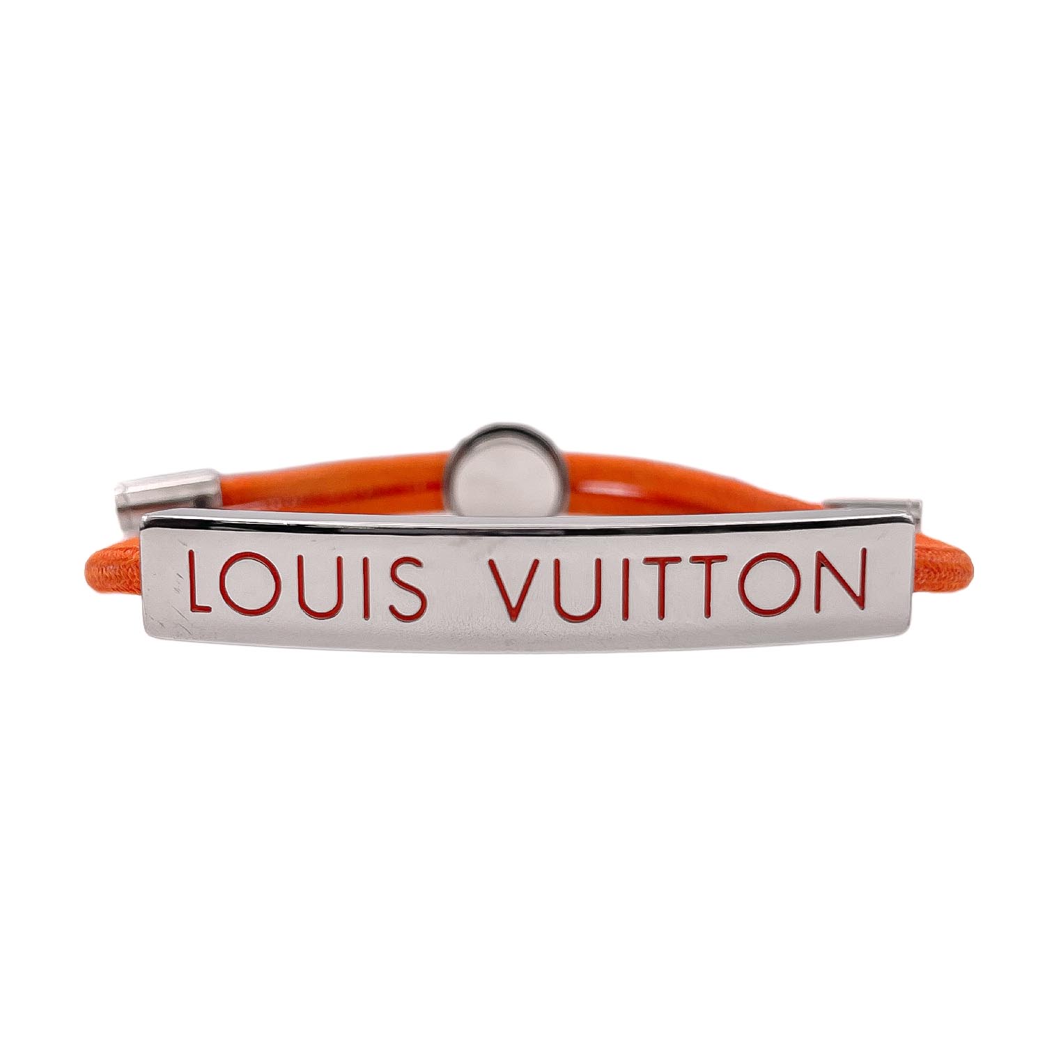 Rakuten - LOUIS VUITTON ルイヴィトン LV スペース ブレスレット ロゴ M69310 メタル オレンジ DP0210 レディース 【中古】