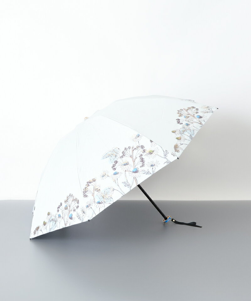 JILL STUART（ジル スチュアート） ボタニカルプリント晴雨兼用傘（折り畳み・ミニ傘）