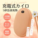 ＼新発売記念 価格3490円／充電式カイロ 電気カイロ 10000mAh 大容量 モバイルバッテリー機能付き 充電 ハンドウォーマー 両面急速発熱 2段階温度調節 繰り返使用 省エネ PSE認証済み 防寒グッズ アウトドア 軽量 携帯便利 通勤通学 寒さ対策