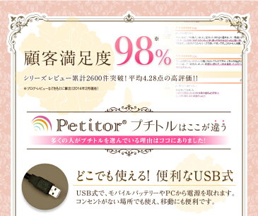 ネイルマシン【プチトルL】Petitor L ＜ゴールドビット・ビットセット付き/雑誌掲載/コンパクト/USBで持ち運びOK/冷却ファン/セルフ用＞