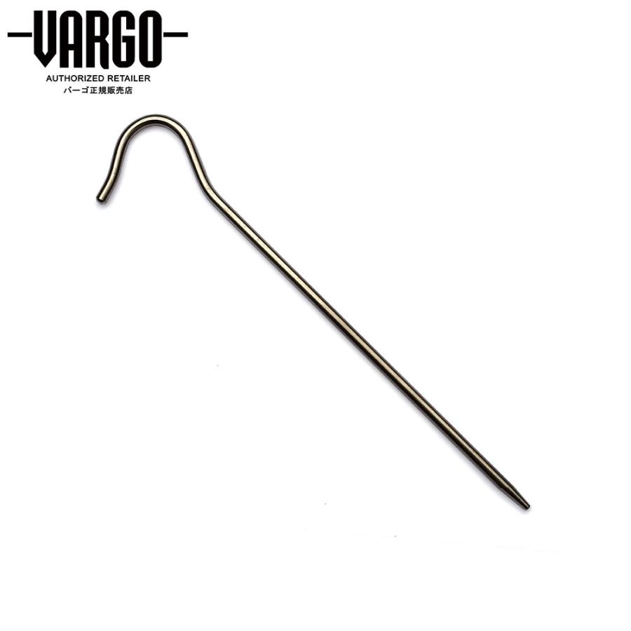 BKフライデー限定クーポン!【バーゴ VARGO】チタニウム ステイク (チタン/ペグ/軽量/UL/登山/ロングトレイル/T-101)